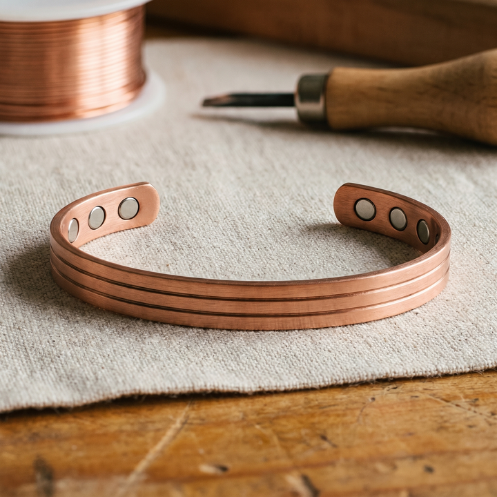 Core | Copper Bracelet - Helen & Olivia Manhattan