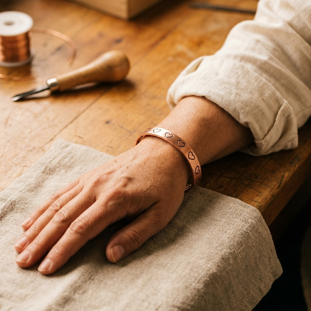 Hearth | Copper Bracelet - Helen & Olivia Manhattan