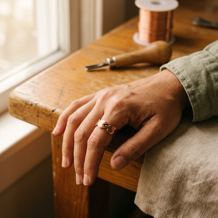 Bind | Copper Ring - Helen & Olivia Manhattan