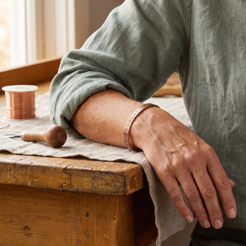 Loch | Copper Bracelet - Helen & Olivia Manhattan