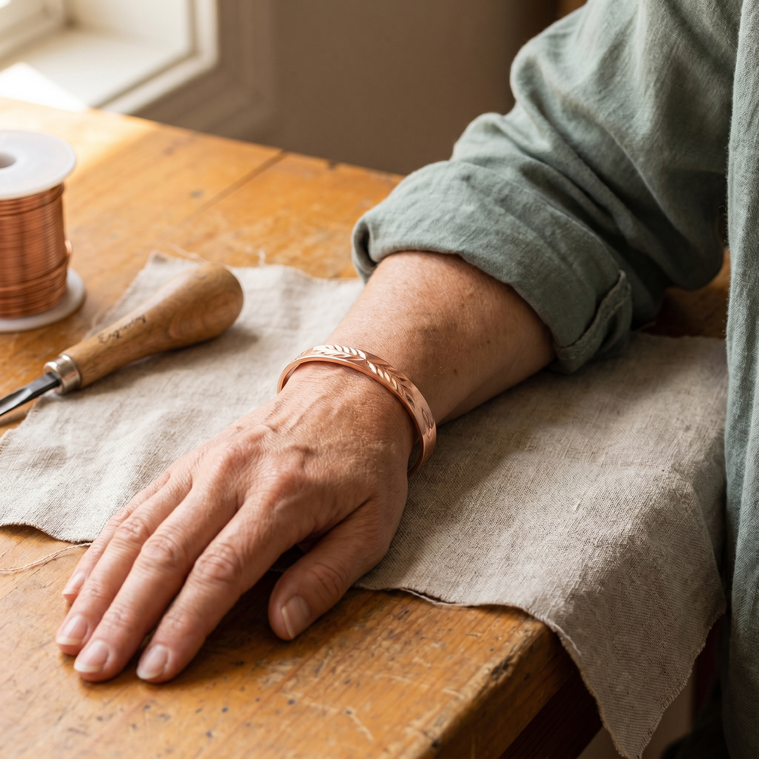 Lunar | Copper Bracelet - Helen & Olivia Manhattan