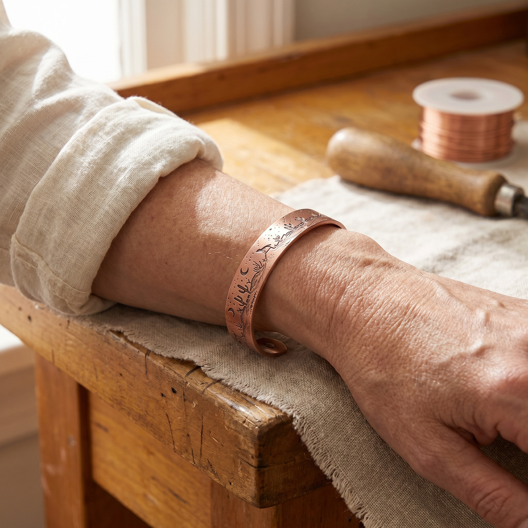 Cove | Copper Bracelet - Helen & Olivia Manhattan