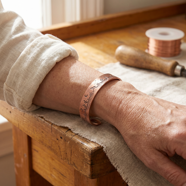 Cove | Copper Bracelet - Helen & Olivia Manhattan