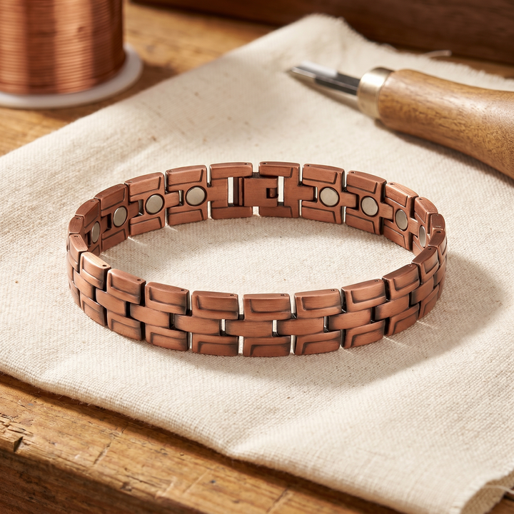 Gorse | Men's Copper Bracelet - Helen & Olivia Manhattan