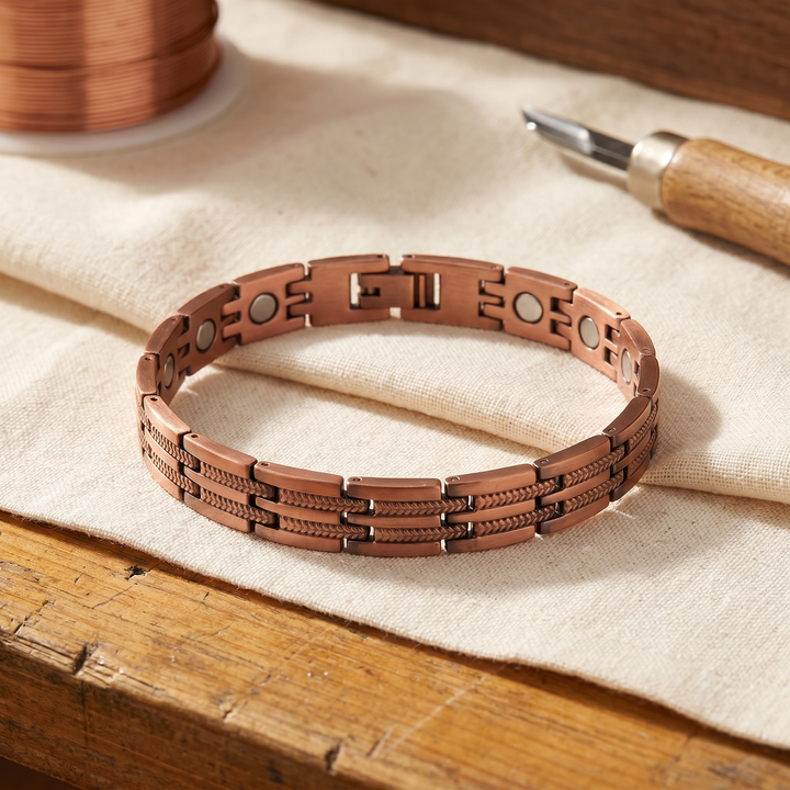 Pike | Men's Copper Bracelet - Helen & Olivia Manhattan