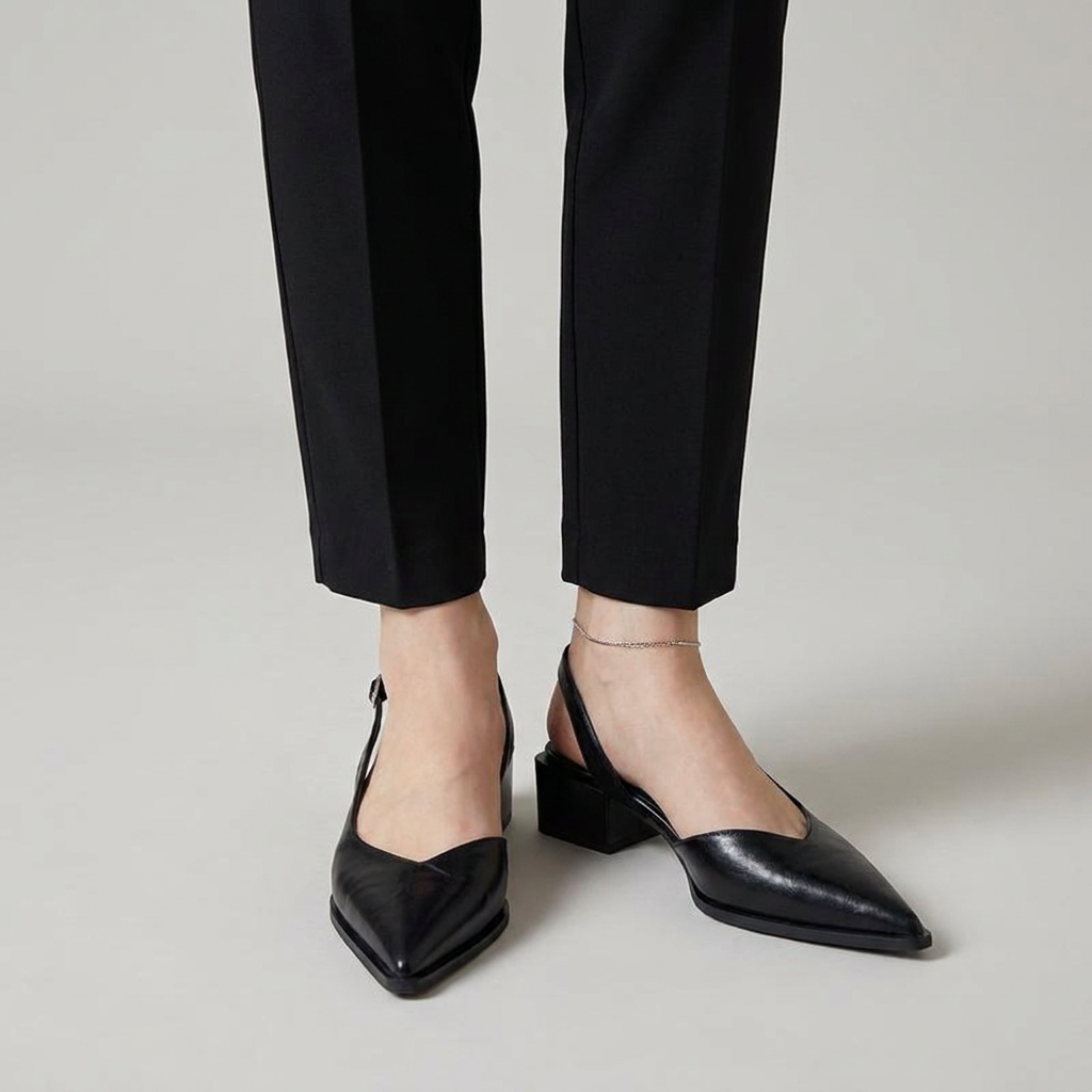 Emma – Orthopedic Slingback Heels - 