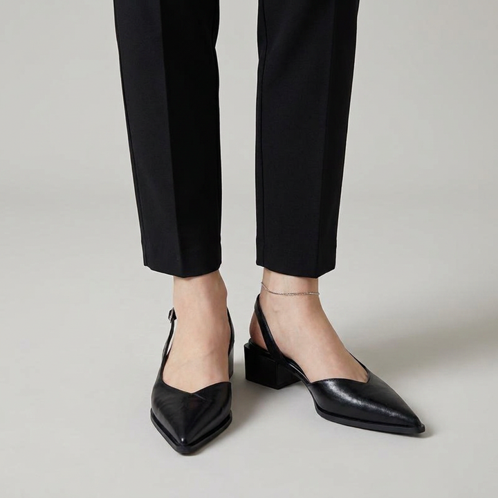 Emma – Orthopedic Slingback Heels - 