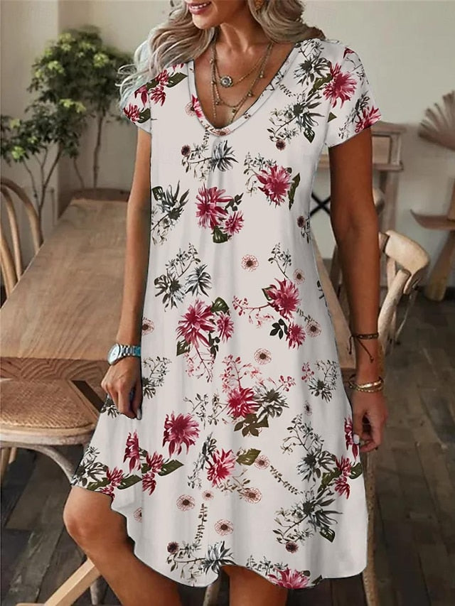 Amala | Coastal Bloom Mini Dress