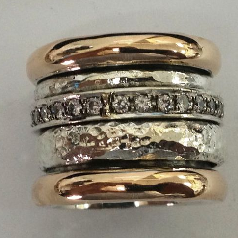 Largo Vintage Ring in Gold & Silver