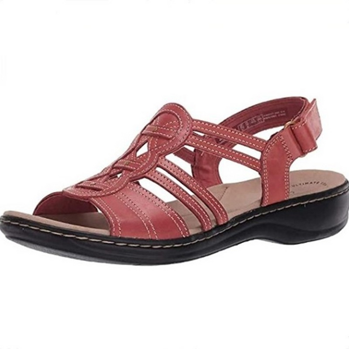 Marina | Sandals Comfort - Red