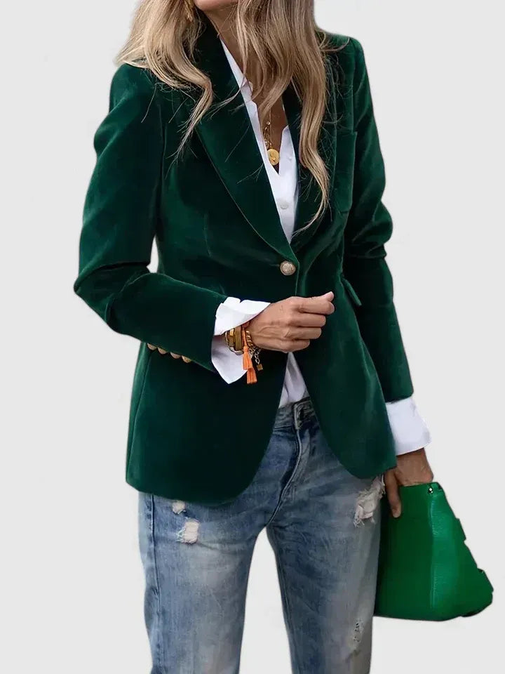 Juliette | Elegant Blazer - Red