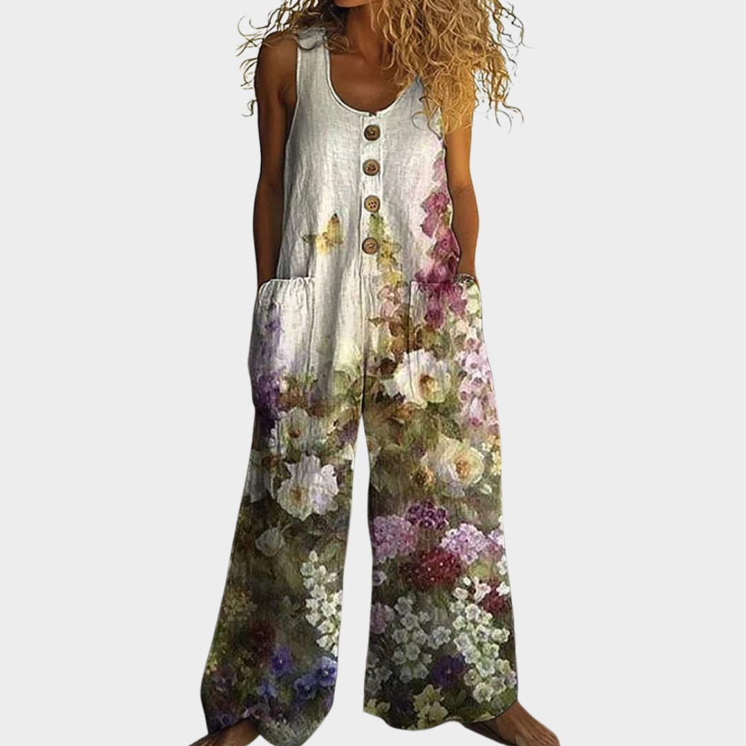 Rae | Posy Stampa Relaxed Jumpsuit