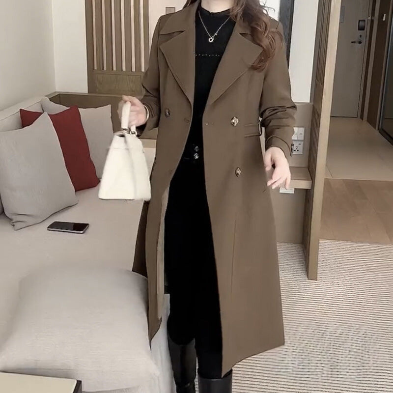 Kolette | Stylish Warm Trench Coat - 