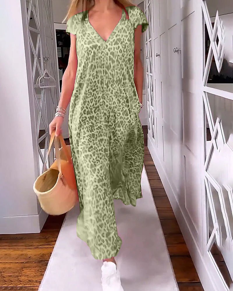 Glaiza | Maxi Dress V-Neck