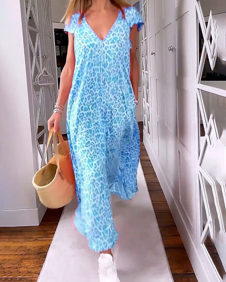 Glaiza | Maxi Dress V-Neck