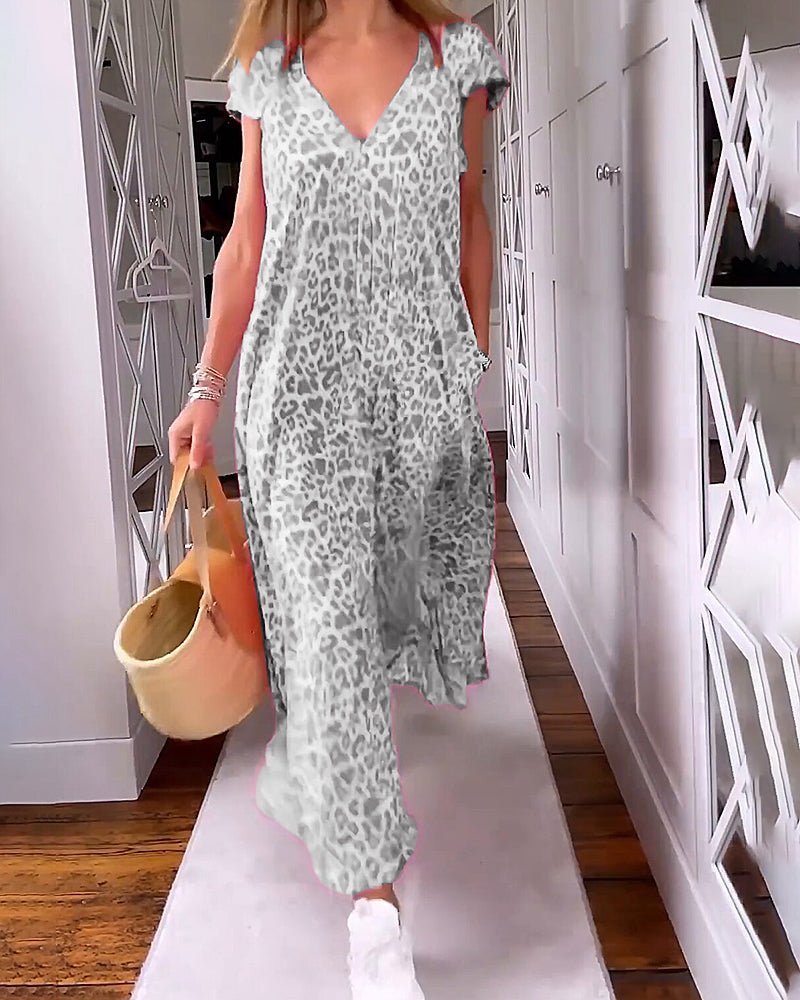 Glaiza | Maxi Dress V-Neck