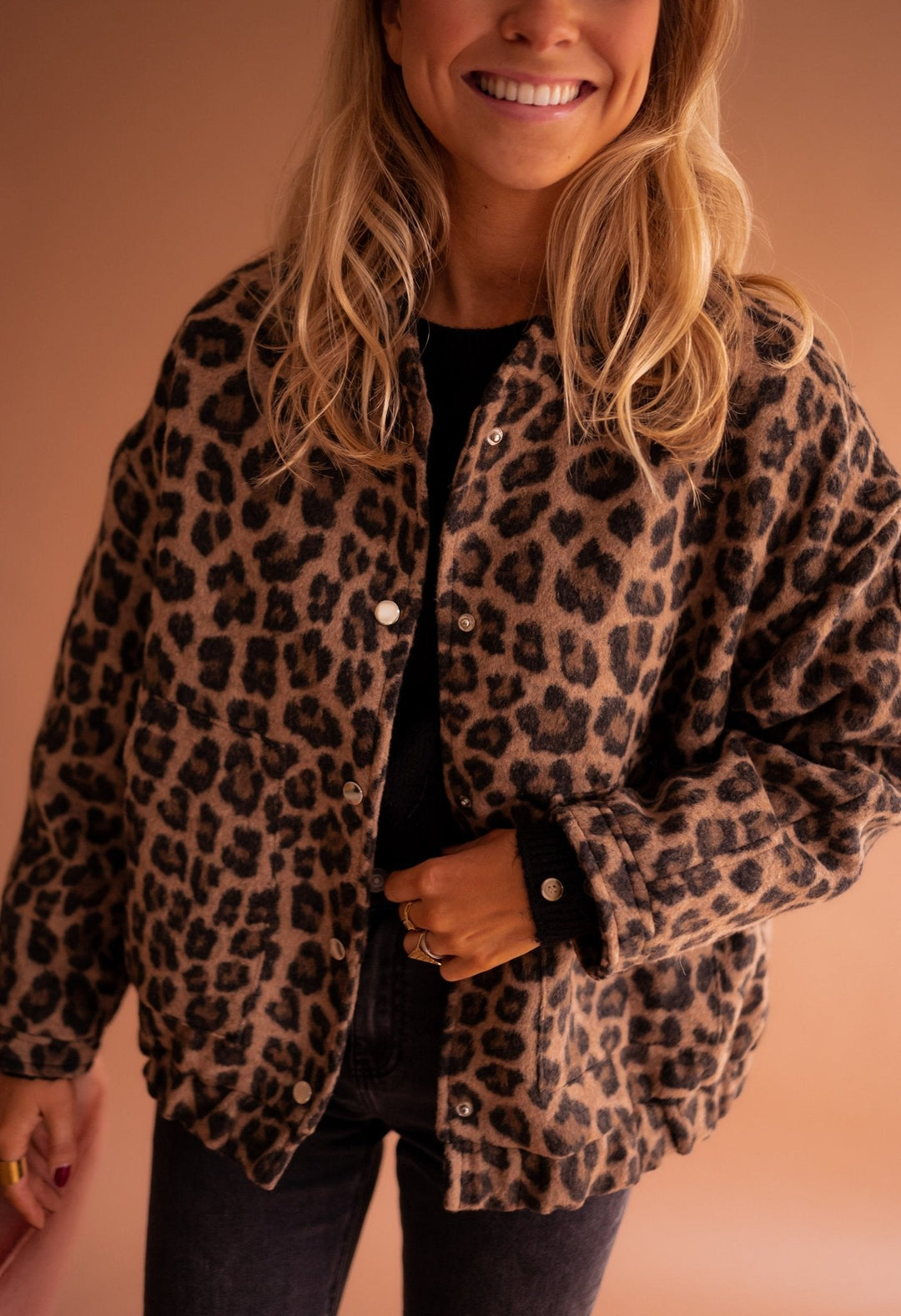 Charlene | Trendy Jacket - Leopard