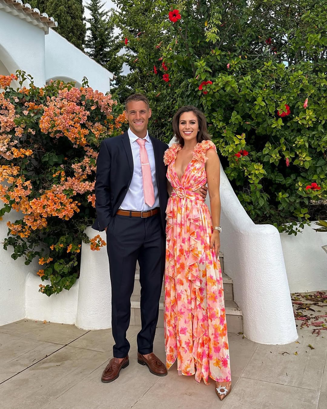 Maeve | Dress Maxi Floral with Flowers 3D & Cut-Out