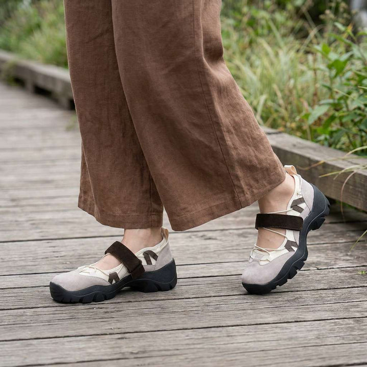 Chiara | Scarpe Comode da Passeggio in Camoscio