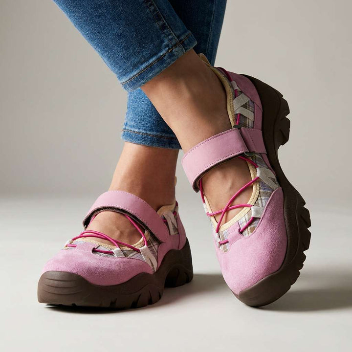 Chiara | Scarpe Comode da Passeggio in Camoscio