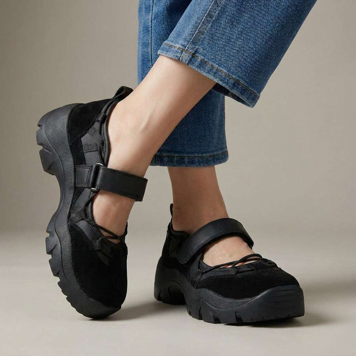 Chiara | Scarpe Comode da Passeggio in Camoscio