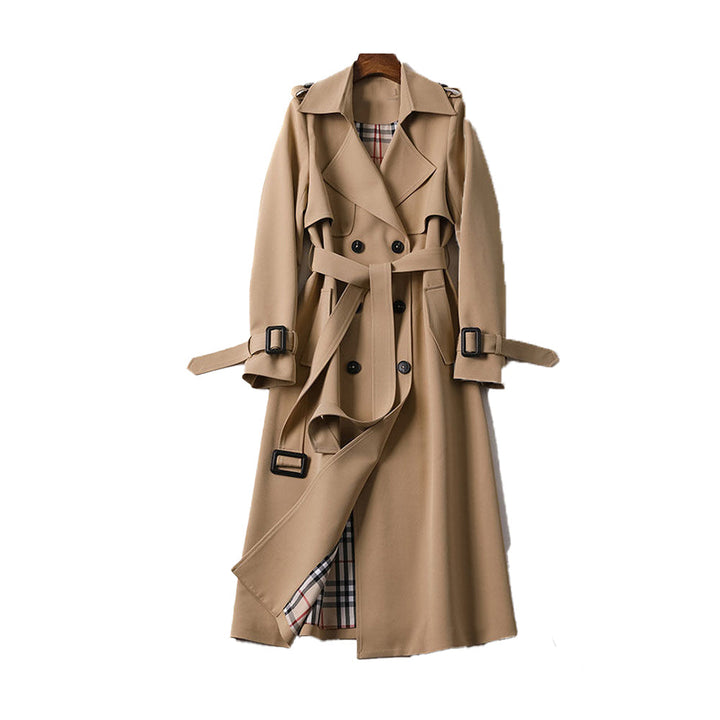 Giselle | Trench-Manteau Ceinturé - Black