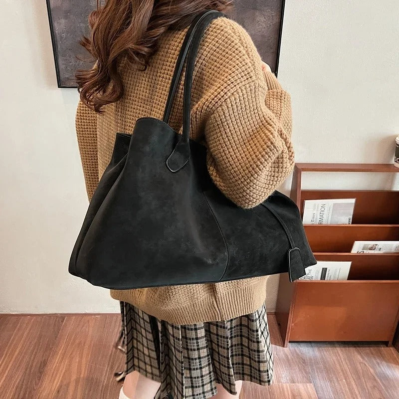 Perizada | Chic Leather Tote Bag
