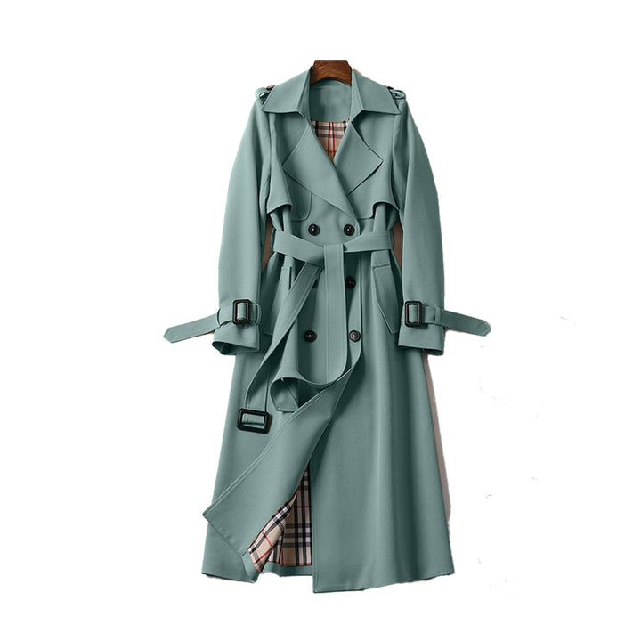 Giselle | Trench-Manteau Ceinturé - Red