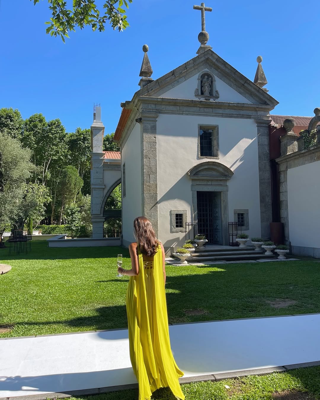 Makayla | Dress Maxi Plissettato Senza Spalline