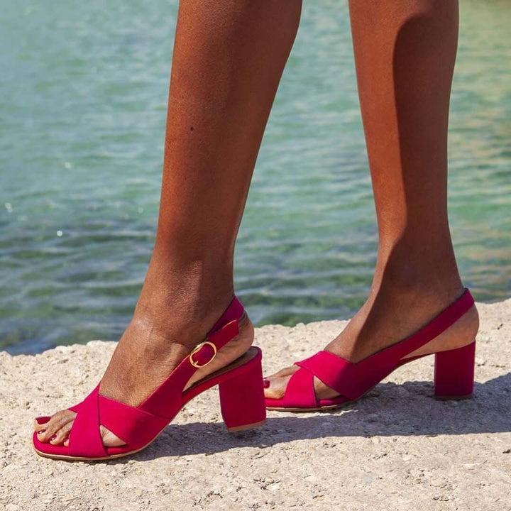 Shelly | Simple Blue Summer Sandals