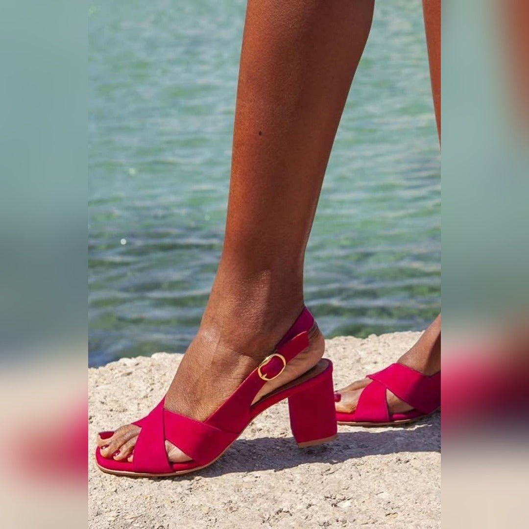 Shelly | Simple Blue Summer Sandals