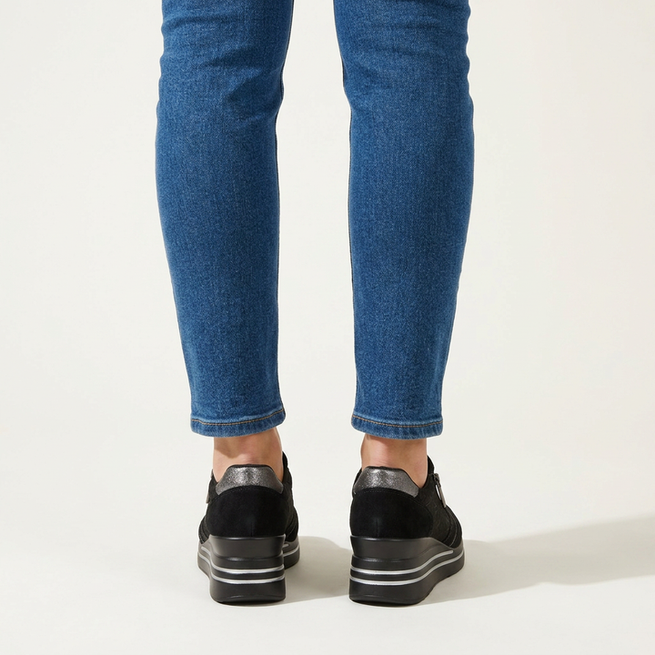 Morena | Sneakers comoda donna con zeppa
