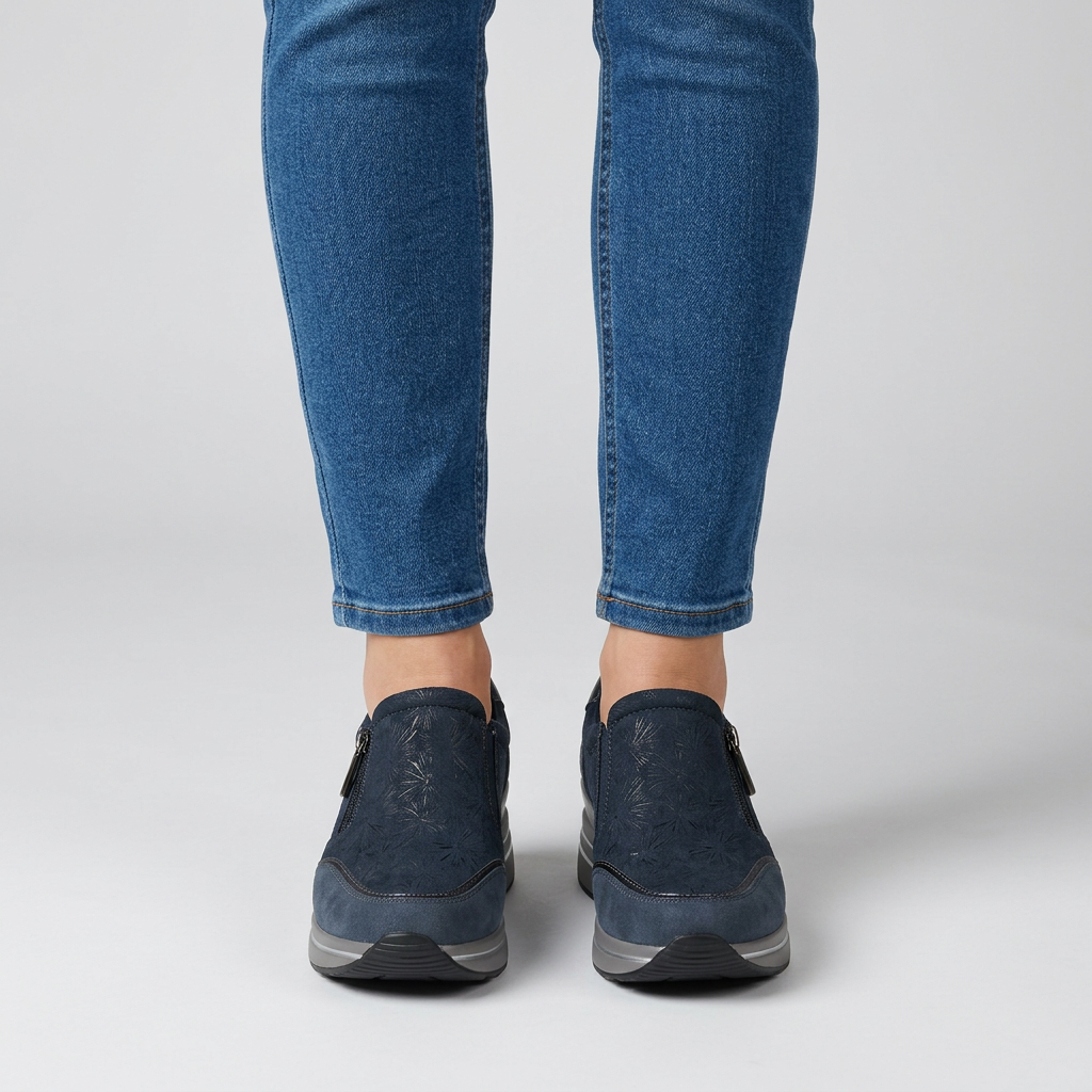Morena | Sneakers comoda donna con zeppa