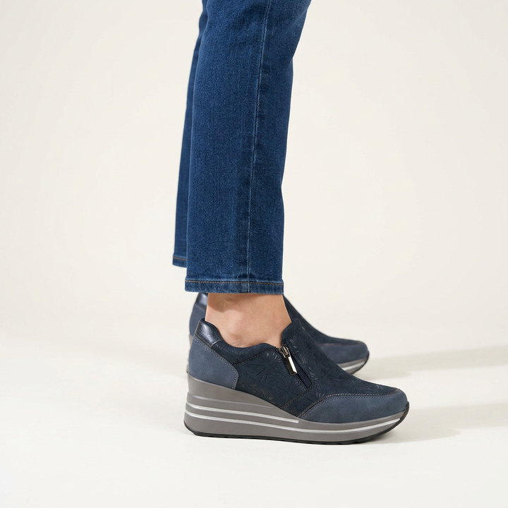 Morena | Sneakers comoda donna con zeppa