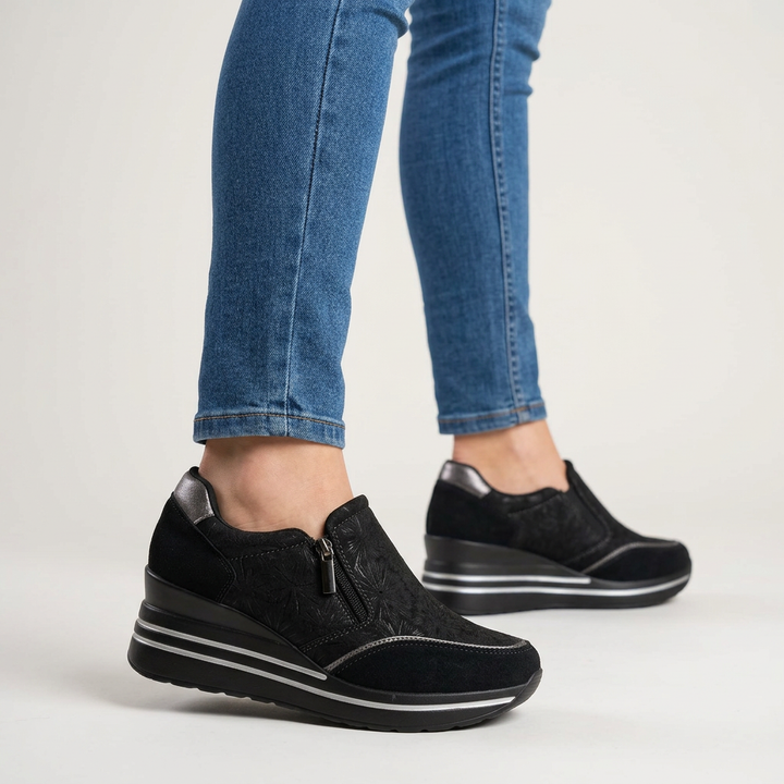 Morena | Sneakers comoda donna con zeppa
