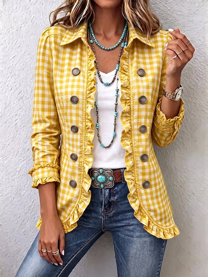 Julie | Ruffle Jacket - Helen & Olivia Manhattan