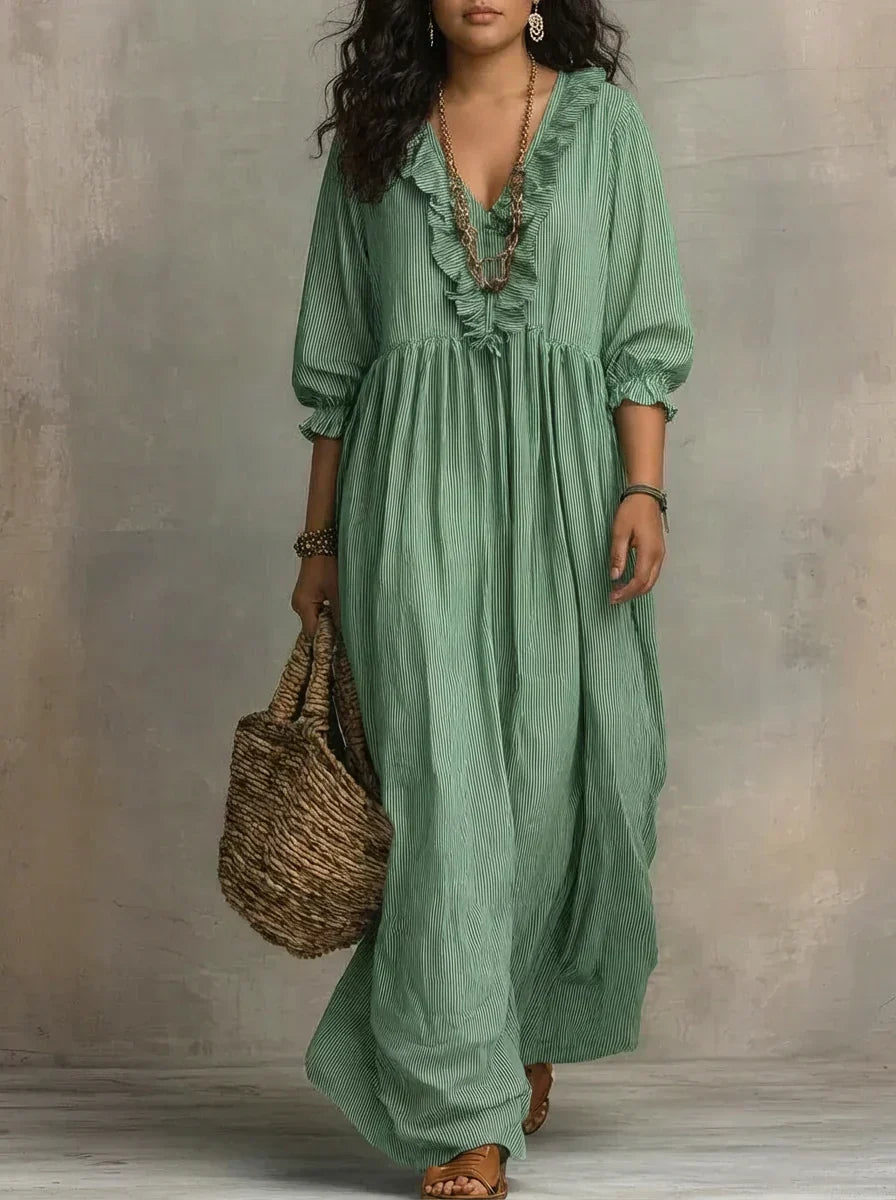 Elowen | Maxi Dress Boho Sleeves Lunghe