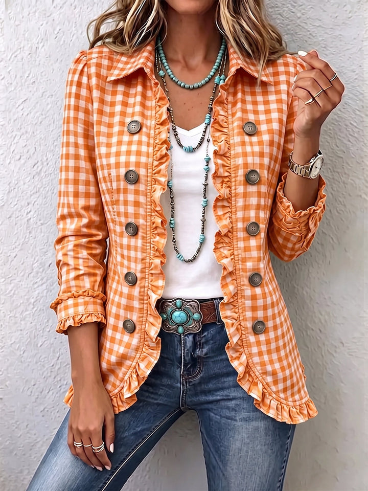 Julie | Ruffle Jacket - Helen & Olivia Manhattan