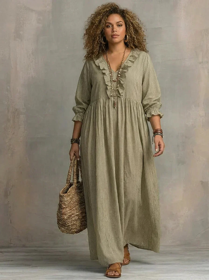 Elowen | Maxi Dress Boho Sleeves Lunghe