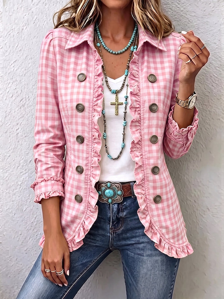 Julie | Ruffle Jacket - Helen & Olivia Manhattan