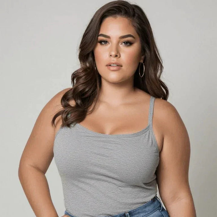 Padded Tank Top | Tank Top with Built-in Bra