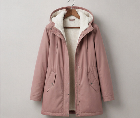 Ursula | Parka D'Hiver Doublée Polaire - 