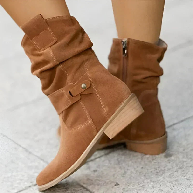 Berdine | Elegant Boots with Soft Suns
