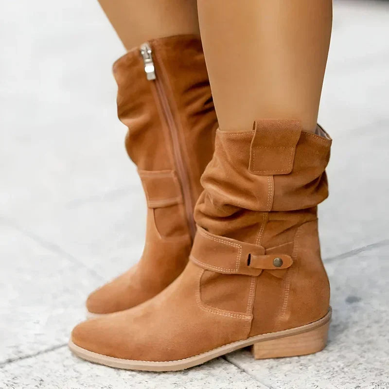 Berdine | Elegant Boots with Soft Suns