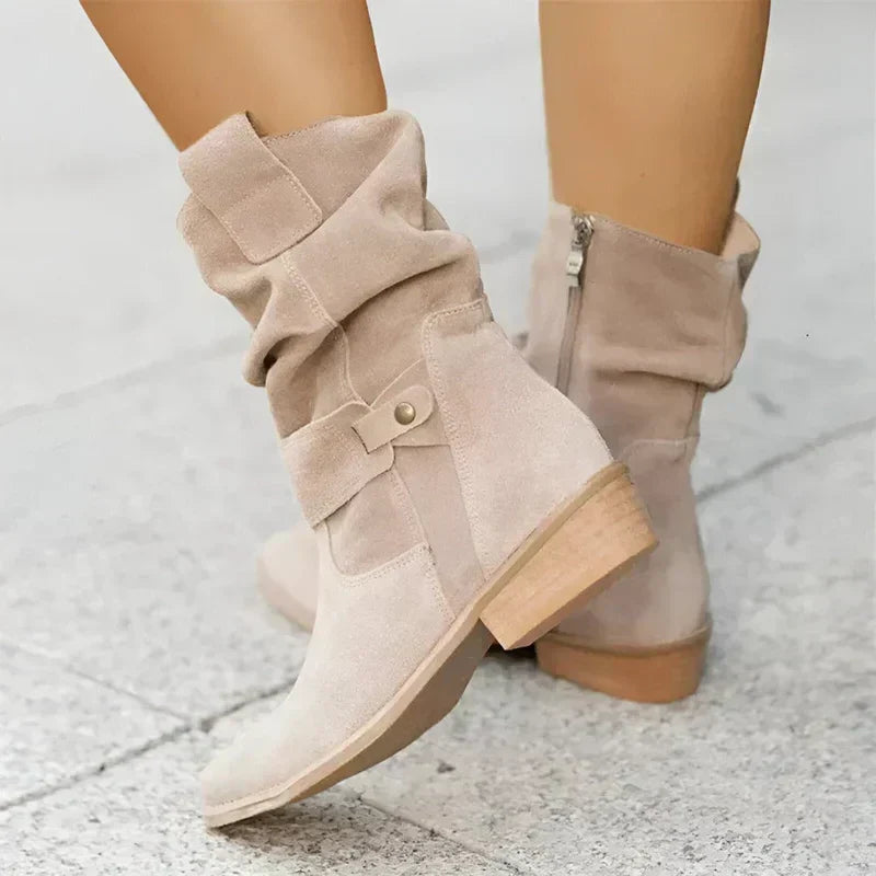 Berdine | Elegant Boots with Soft Suns