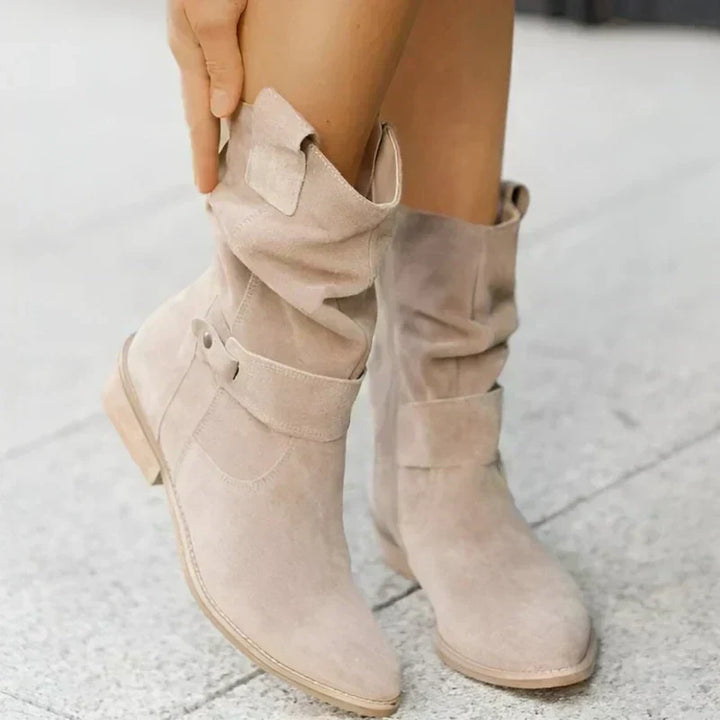 Berdine | Elegant Boots with Soft Suns