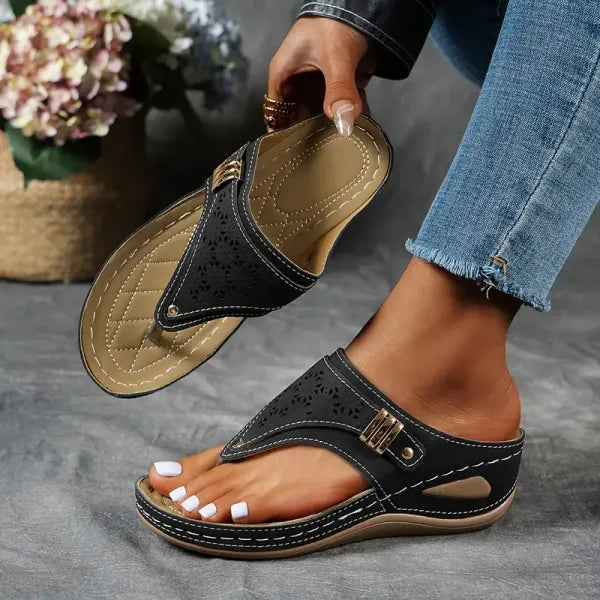 Verna | Sandals - Black