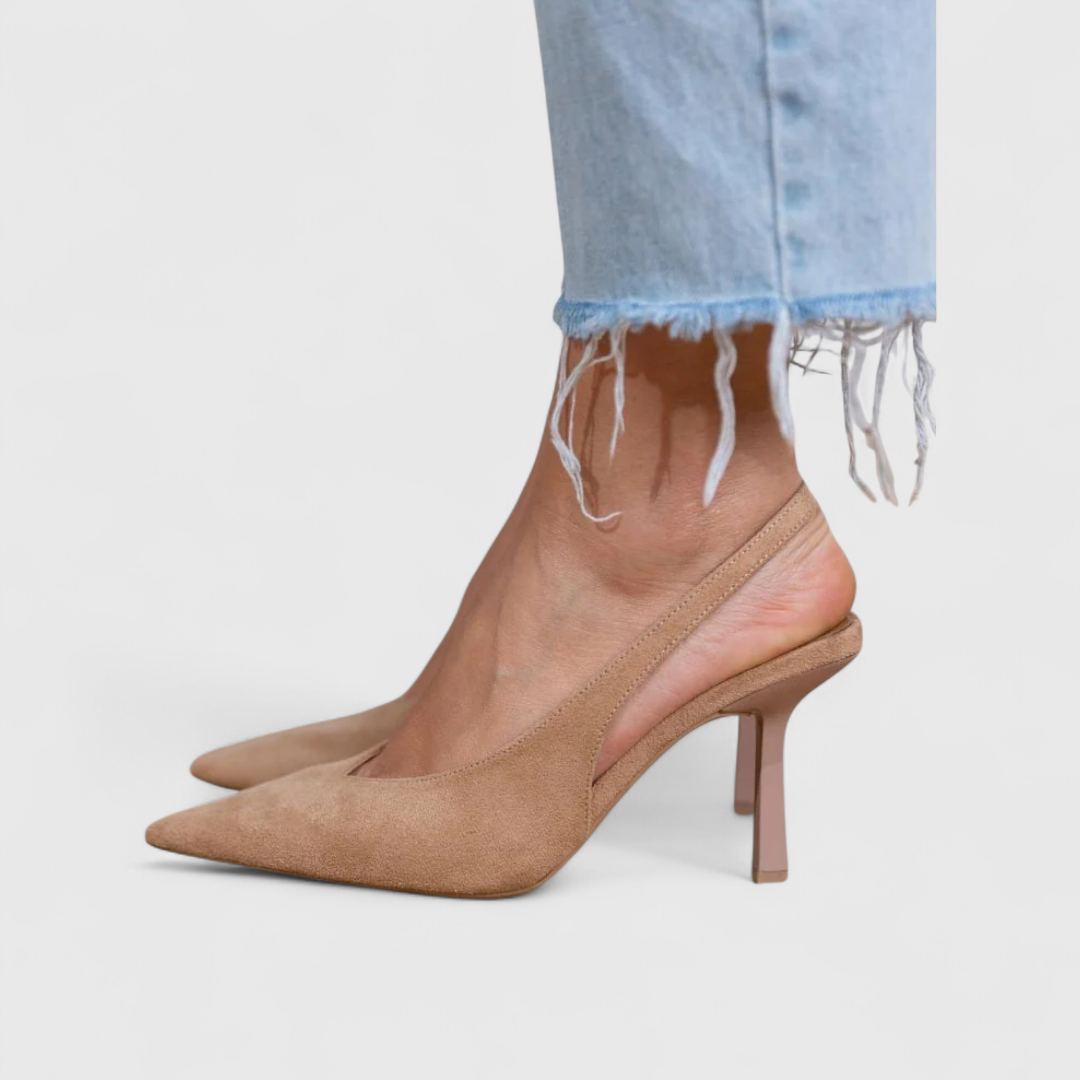 Bella | Women's Orthopedic Heels - Beige