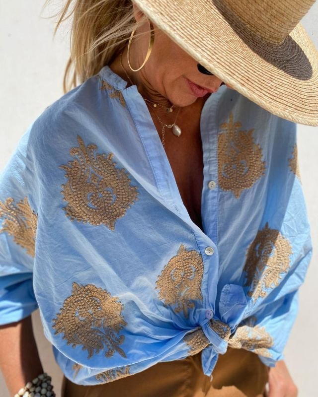 Mira | Chic Button-down Blouse