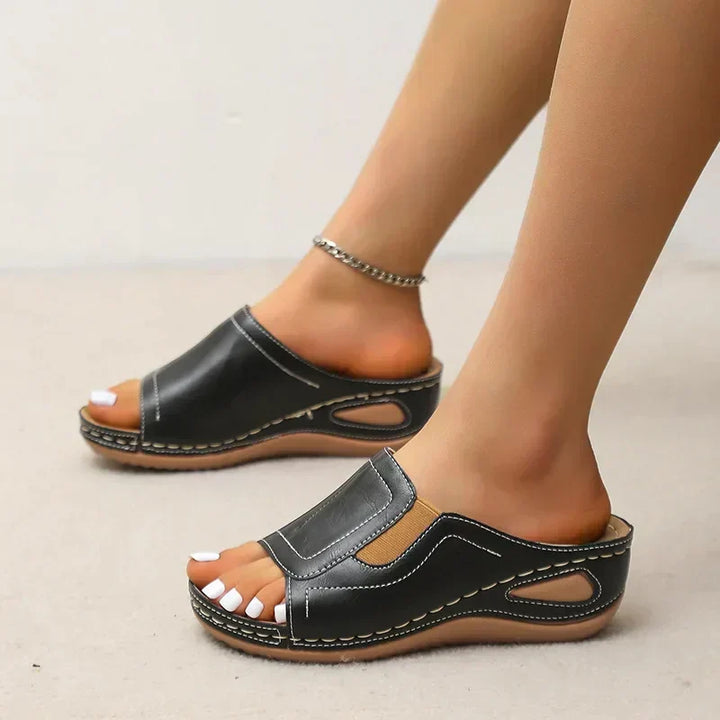 Tessa | Sandals Comfort - Grey